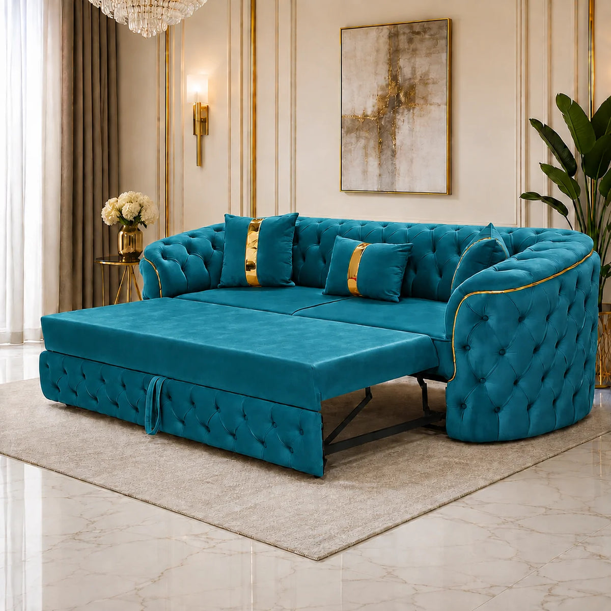 Canapea Elsa, Extensibilă, 230x90cm, Culoare 19