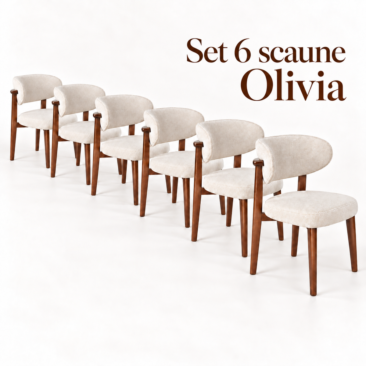 Scaun Olivia Lemn Masiv pentru Dining