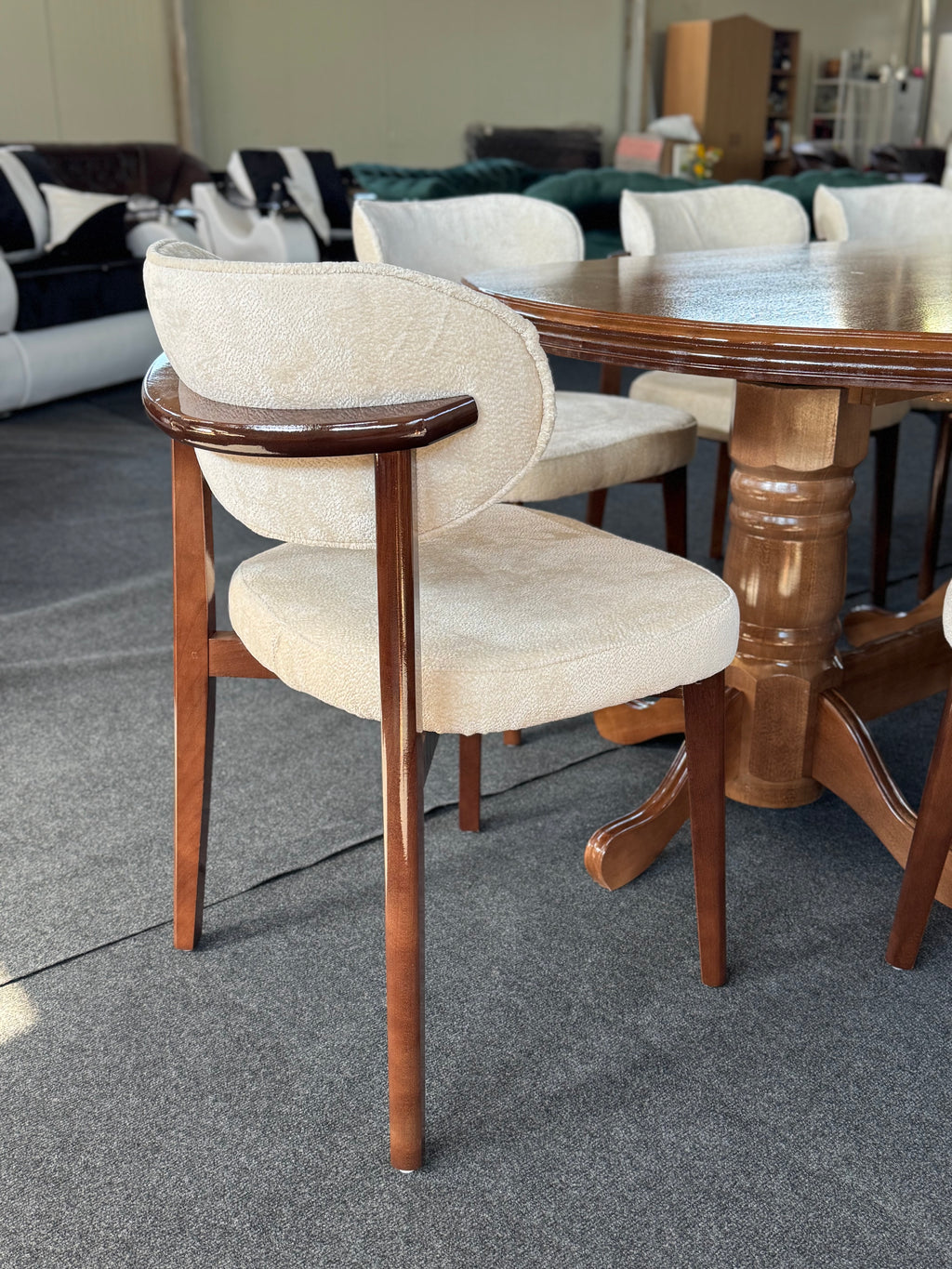 Scaun Olivia Lemn Masiv pentru Dining