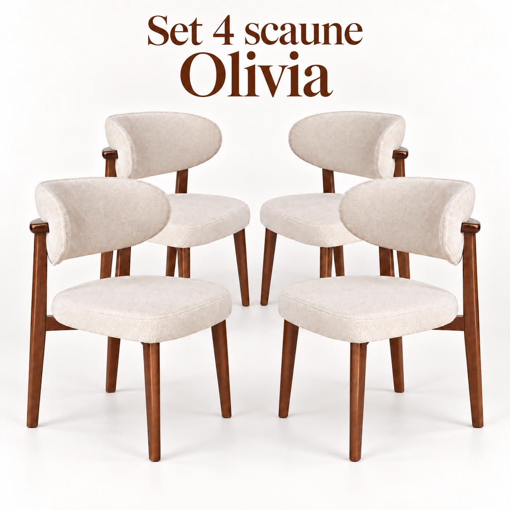 Scaun Olivia Lemn Masiv pentru Dining