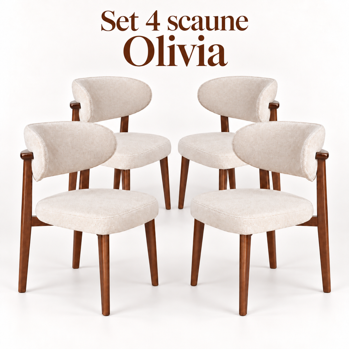 Scaun Olivia Lemn Masiv pentru Dining