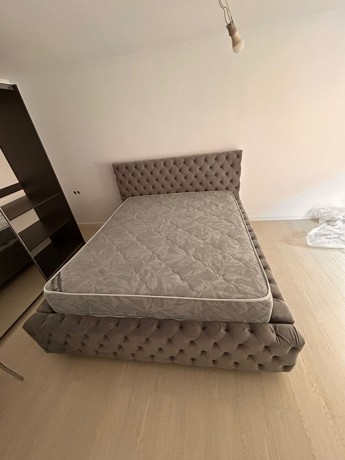 Pat Royal 180x200cm, Gri antracit catifea