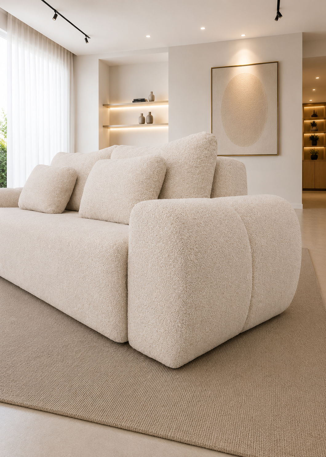 Canapea Sofia, extensibilă 230x90cm